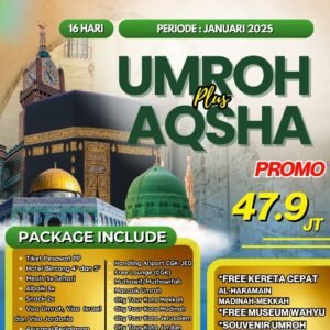 Umroh Plus Aqsha 16 Hari - Image 1